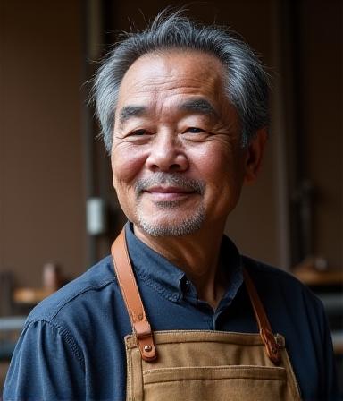 熟練の革職人 達也 Kisaichi